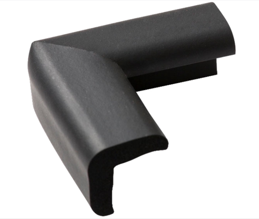 [500627] Jippie's | Tafelhoekbeschermer Foam Zwart 4-pack