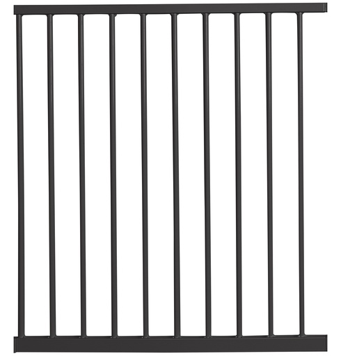 [456523] Baby Dan | Verlengstuk Extend 'a' Gate Wide Zwart 64,5cm 
