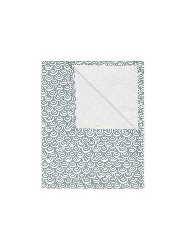 [501906] Plum Plum | Laken Wieg Ylber Blauw 80x100cm       