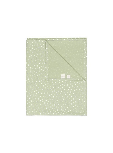 [501907] Plum Plum | Laken Bed Dot Pistache Groen 120x150cm        