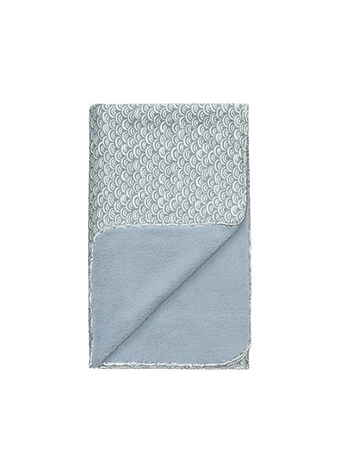 [501915] Plum Plum | Deken Bed Ylber Blauw 120x150cm       