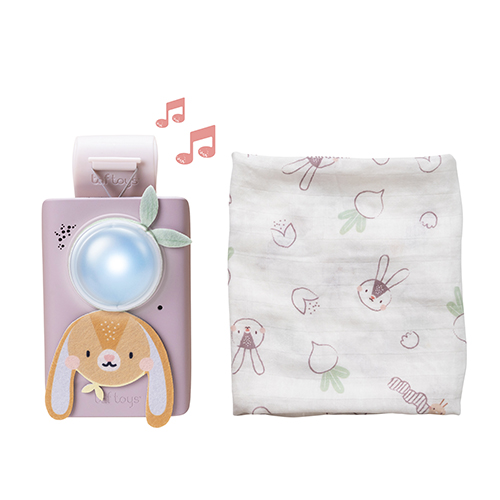 [502131] Taf Toys | Knuffeldoek Bunny Soother & Swaddle Set