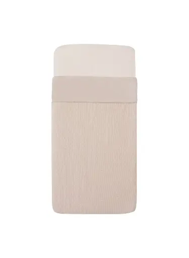 [502173] Witlof for Kids | Deken Waves Soft Sand Tuck-Inn 40x80cm 