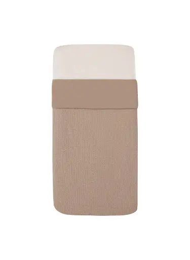 [502175] Witlof for Kids | Deken Waves Urban Taupe Tuck-Inn 40x80cm 