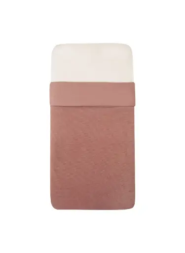 [502178] Witlof for Kids | Deken Velvet Rib Dusty Pink 60x120cm   