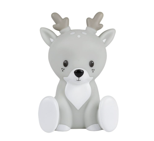 [502242] Flow | Nachtlamp Fabian Grey 14cm Oplaadbaar