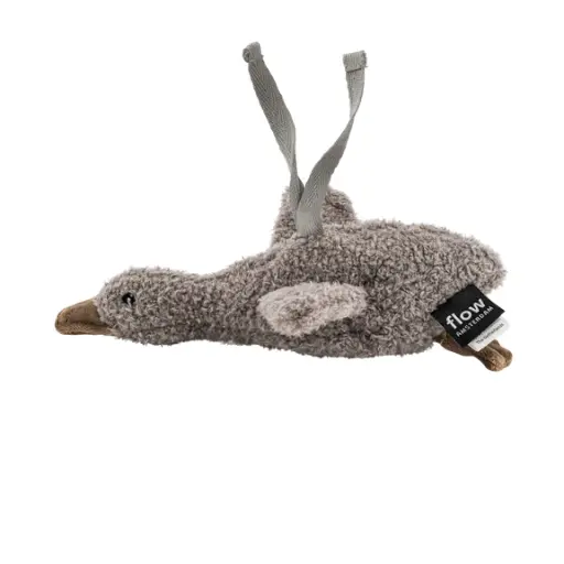 [502257] Flow | Slaapknuffel Liva Comforters On The Go Grey Eend