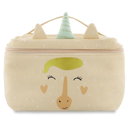[502368] Trixie | Lunchtas Isothermisch Mrs. Unicorn Ecru/Geel 21x14x14cm