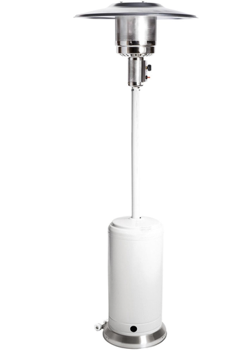 [502751] Boretti | Terrasverwarmer Heater Bianco Wit RVS Gas 81x221cm 12000W