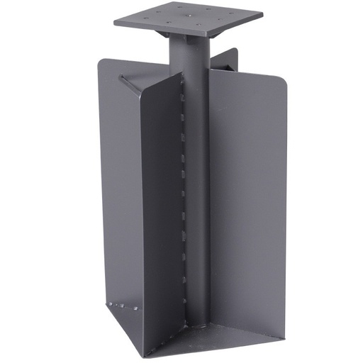 [300408] PARASOL TOEBEHOREN, grondanker, 28 x 28 x 60.5 cm, grijs, gegalvaniseerd staal, voor Hawaii parasol