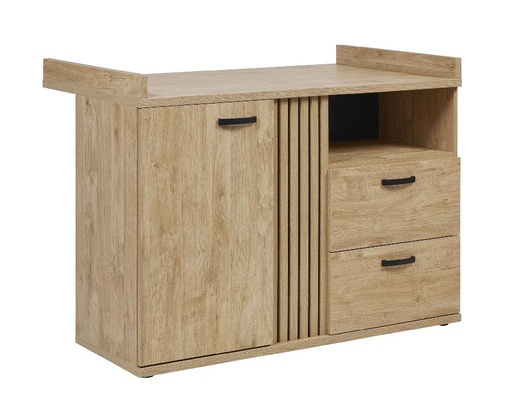 [481787] Neyt | Commode Camille Golden Oak 2 Laden met Verdieper 130x89x48cm