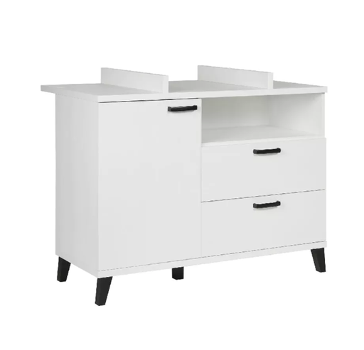 [458884] COMMODE, Evi1, incl. verdieper, Wit, 120x89x48cm