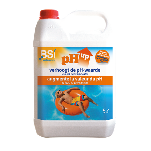 [175193] BSI | Zwembad Toebehoren Onderhoudsproduct pH Up Verhoogt de pH-waarde in uw Zwembad 5L
