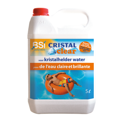 [175203] BSI | Zwembad Toebehoren Onderhoudsproduct Cristal Clear Wekelijkse Onderhoudsbehandeling vr Helder Water 5L