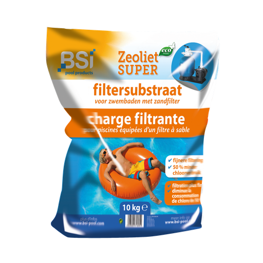[194574] BSI | Zwembad Toebehoren Zeoliet Super Vervangt Zand 50% Minder Chloorverbruik Fijnere Filtering 10 kg