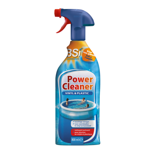 [194585] BSI | Zwembad Toebehoren Onderhoudsproduct Power Cleaner Dieptereiniger vr Grauw en Ander Vuil vr Vinyl en Plastiek 800 ml