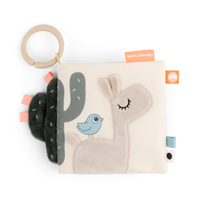 [430334] Done By Deer | MAXI-COSI HANGER, Activity Book, Lalee, sand, ecru, textiel, + activities, vanaf 0 maand