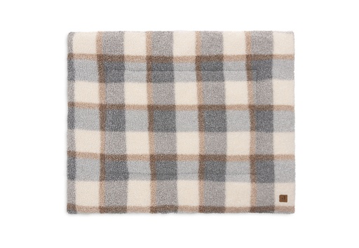 [510684] Jollein | Parklegger Check Boucle Ecru/Bruin 75x95 cm