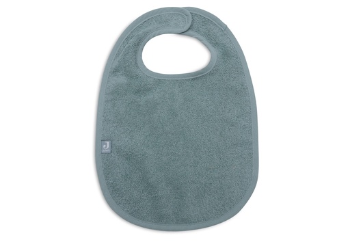 [510716] Jollein | Slabbetje Badstof Velcrosluiting Sea Green Groen