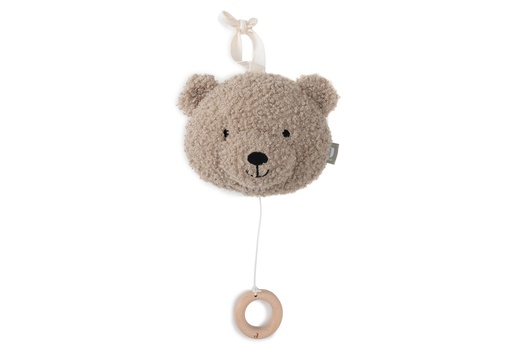 [510750] Jollein | Muziektrekker Teddy Beer Olive Green Groen