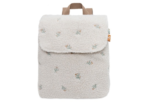[510757] Jollein | Rugzak Teddy Lovely Wit 12x24x29cm