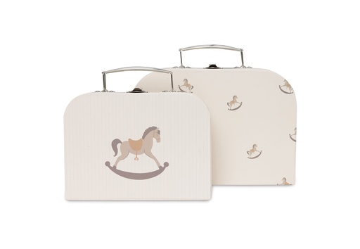 [510760] Jollein | Koffer Nostalgic Ride Speelkoffer 2-pack