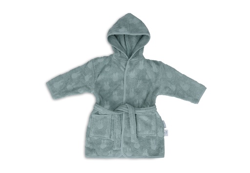 [510764] Jollein | Badjas Miffy Jacquard Sea Green 3-4Y
