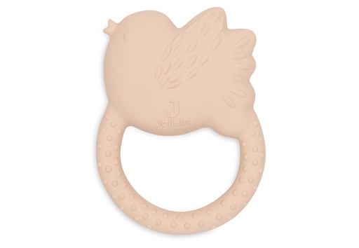 [510772] Jollein | Bijtring Lovely Birds Roze