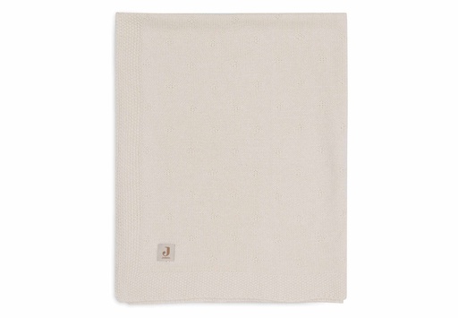 [510811] Jollein | Deken Cosy Knit Ivory 75x100cm