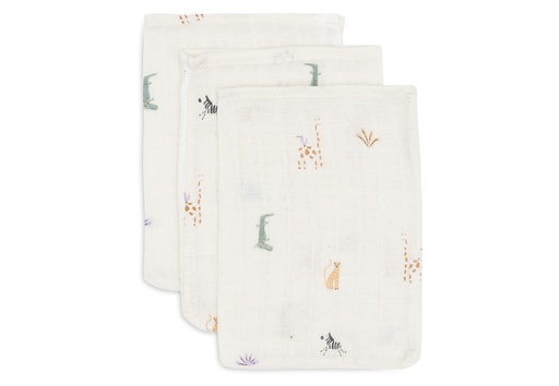 [510872] Jollein | Washandje Jungle Jambo Tetra 3-pack 