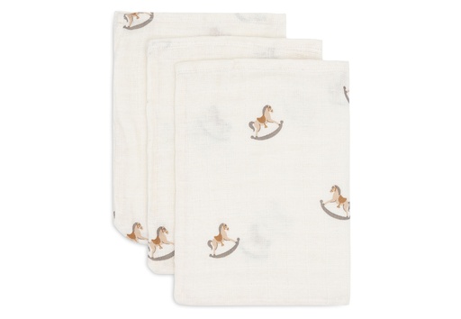 [510876] Jollein | Washandje Nostalgic Ride Tetra 3-pack 
