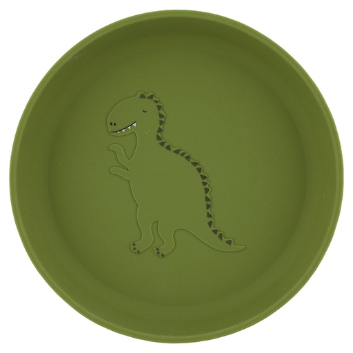 [485535] Trixie | Plat Bord Mr. Dino Siliconen Groen 18x18x2,5cm
