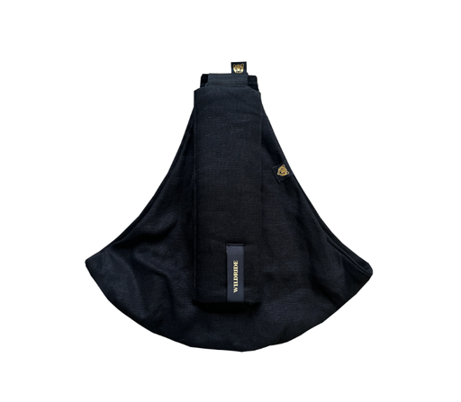 [484706] Wildride | Draagzak Toddler Carrier Linnen Collection Black