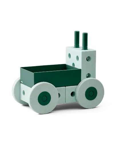 [478969] Modu | Blokken Activity Toy 3in1 Baby Walker Ocean Mint/Forest Green 