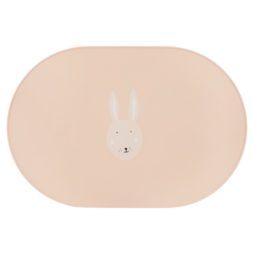 [485566] Trixie | Placemat Siliconen Mrs. Rabbit Roze
