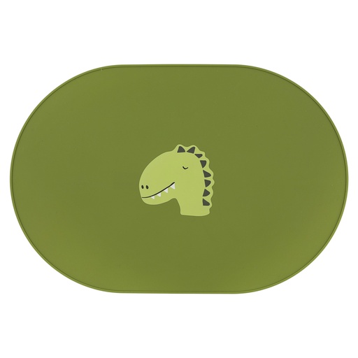 [485567] Trixie | Placemat Mr. Dino Siliconen Groen