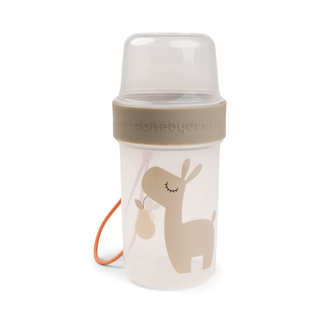 [456680] Done by Deer | Bewaarpotje To Go 2-way Snack Container  Lalee Sand 150ml/320ml