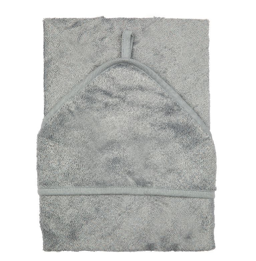 [420158] Timboo | Badcape XXL Bamboe Moon Blue Blauw 95x95cm