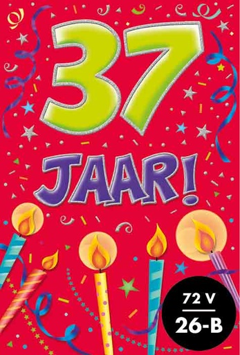 [521018] Artige | Wenskaart That Funny Age 37