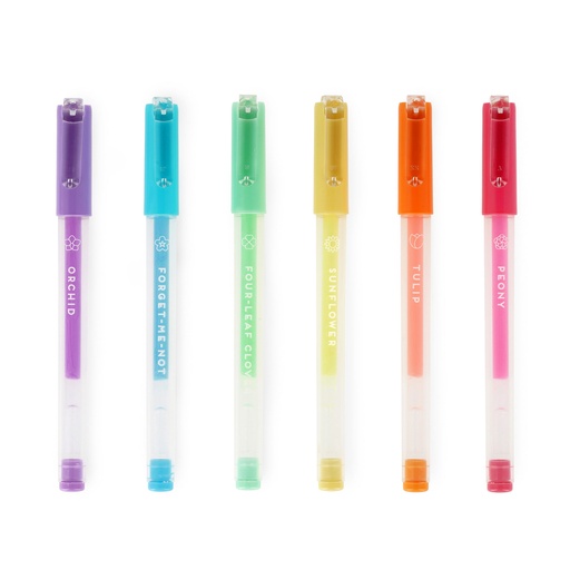 [521121] Legami | Balpen Set van 3 mini gel pens Spring Is In The Air Pastel