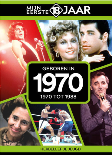 [466222] Boek Mijn eerste 18 jaar - 1970