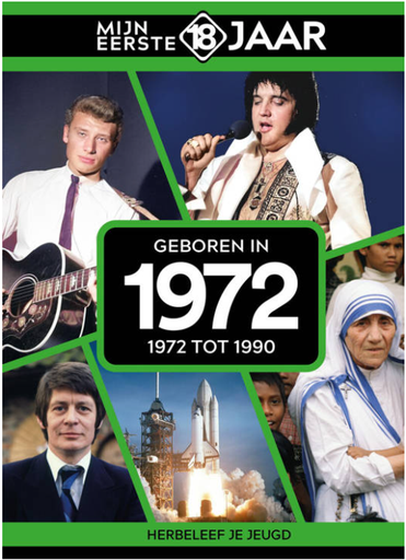 [466226] Boek Mijn eerste 18 jaar - 1972