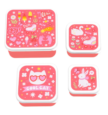 [522544] A Little Lovely Company | Bewaarpotje Lunch & Snack Box Fun