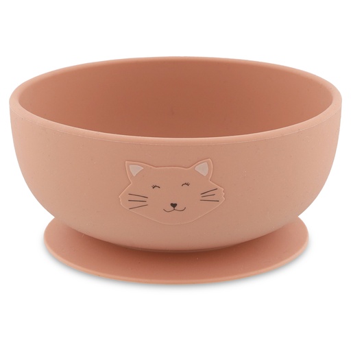 [523113] Trixie | Kom Met Zuignap Mrs. Cat Roze 500ml
