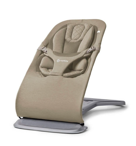 [485167] RELAX, Evolve, soft olive, bekl. katoen/polyester, max. 13kg., schommelstand, opvouwb., rug verstelb. met verkl.