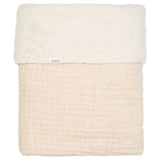 [523365] Koeka | Deken Teddy Rivoli Warm White 100x150cm