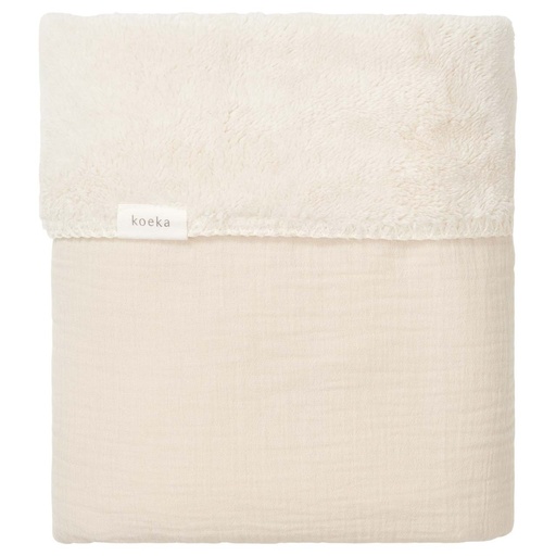 [523795] Koeka | Deken Teddy Faro 2.9TOG Warm White 75x100cm