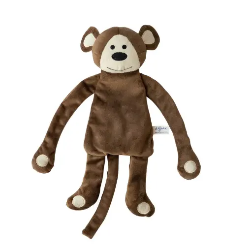 [156585] Difrax | Knuffel Mario Aap Textiel +0M Bruin