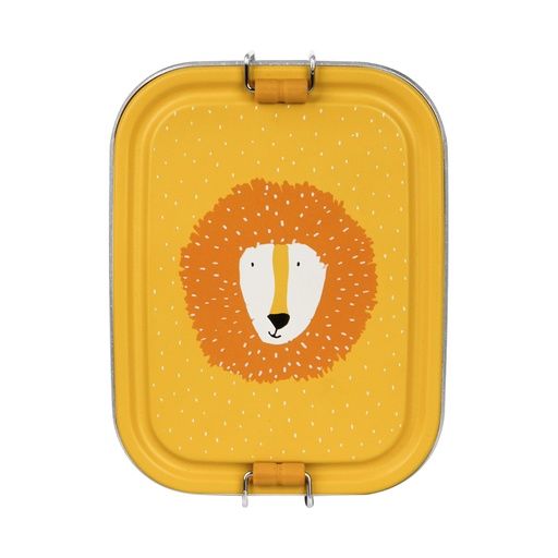 [458238] Trixie | Brooddoos Mr. Lion Klein Geel 17x13x6cm