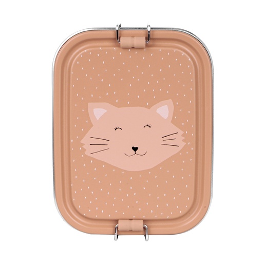 [463142] Trixie | Brooddoos Mrs. Cat Klein Roze 17x13x6cm